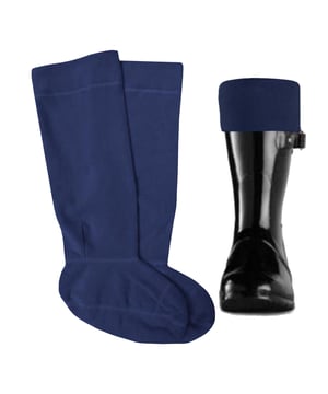 Fleece Wellie-sokken voor heren UK 6-11, warme Wellington-laarzenvoering voor betere bescherming tijdens buitenavonturen. Fleecemateriaal voor extra warmte en comfort. Ideaal om over normale sokken te dragen