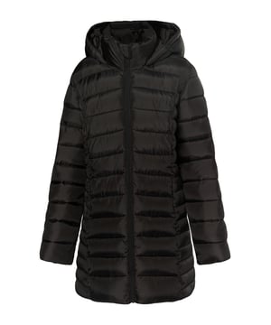 Starten Sie glänzend in die Wintersaison und machen Sie die wattierte Steppjacke von ICEBOUND zu Ihrem Begleiter. Das schimmernde Obermaterial verleiht der Jacke eine tolle Optik, während die mit synthetischem Füllmaterial ausgestatteten Kammern für eine ideale Isolierung sorgen. Der hohe Stehkragen ist ebenfalls gefüttert und eine Kapuze schützt vor Wind und Nässe. Seitliche Reißverschlusstaschen runden das Design ab.  Parka