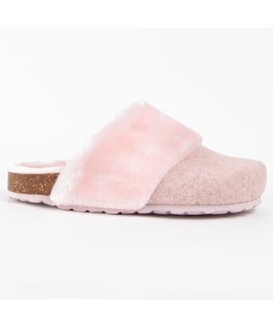 Hecho en España. Zueco bíoconfort para mujer. Calce cómodo. Fabricada en materiales veganos. Fabricado por otras marcas para nuestra marca.