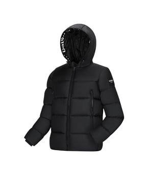 Heren winterjas van het merk Ballin Est. 2013. de jas is gemaakt van hoogwaardig polyester, en heeft een normale pasvorm.  Modelnaam: Jacket CalvinCategorie: heren jasMaterialen: polyesterKleur: zwart