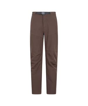 96% Polyester, 4% Elastaan. Stof: Softshell, Stretch. Ontwerp: Eenvoudig. Sluiting: Verstelbare riem, gulp met rits. Stof Technologie: DWR Finish, Flexibel, PFC Vrij, Winddicht. Zakken: 2 zijzakken, 2 onderste zakken, rits. Duurzaamheid: Milieuvriendelijk.
