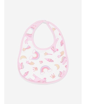 Introduce the chic yet charming Baby Girls Believe In Magic Bib in White from Magnolia Baby into your little one's ensemble. Tailored especially for your baby girls, this luxury item enhances her nursery moments with a dash of elegance. Noteworthy features include: Elegant Design: Featuring a magical-themed print, this white bib gives a trendy edge and unique style to your baby girl's wardrobe. Supreme Comfort: Crafted from premium fabrics, it provides an ultra-soft, comfy touch against your baby's delicate skin, ensuring comfort all day long. Upgrade your baby's look! Add flair to her everyday outfit with the Baby Girls Believe In Magic Bib. Order today and let her steal the spotlight with her exquisite style!