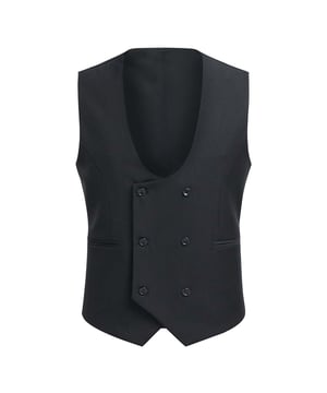 [Materialpflege] 70 % Polyester, 30 % Viskose. Chemische Reinigung empfohlen, Handwäsche möglich, jedoch mit kaltem Wasser. [Stildesign] Schmale Passform, Knopfverschluss, U-Ausschnitt, ärmellos, verstellbarer Riemengürtel. Komplett gefüttert mit exklusivem Futter. [HOCHWERTIGES MATERIAL] Diese Herrenweste ist hochwertig, weich, elastisch, waschbeständig und langlebig, von hoher Qualität, glatt und fusselt nicht so leicht. [ANLASS-LEBENSSTIL]: Diese Anzugweste mit 6 Knöpfen vorne eignet sich für formelle oder informelle Anlässe wie Hochzeitsbankette, Verabredungen, Arbeitspartys oder den Alltag für alle Jahreszeiten und kann mit Ihrem Hemd, Jackett, Anzug oder Smoking kombiniert werden, was Sie zu einem attraktiven Gentleman macht. [Paket] 1 * Weste