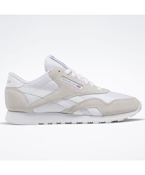 Reebok Classic Nylon Mens White Trainer