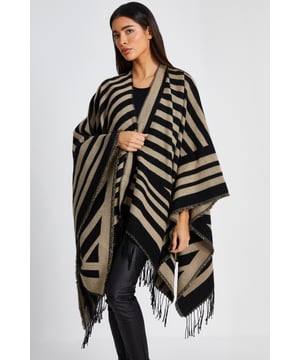 - Printed design - Tassel hem - Cape style - Always check the care wash label - Cool hand wash with mild detergent