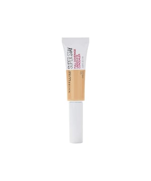 Dark circles or eye shadows? No problem! The Super Stay Under-Eye Concealer reliably covers you in seconds. Maybelline liquid concealer is skin pigmentation and thus provides optimal coverage for a 24-hour hold. Thanks to the flexible 2-in-1 applicator, it is super easy to use: with the wide side of the applicator, you can cover even the smallest pimples and imperfections. The promise: the Maybelline New York Super Stay under-eye concealer does not settle in the wrinkles, does not fade and is smudge-proof and waterproof. Whether on a strenuous day in the office or after a dancing night, Maybelline New York liquid concealer is always reliable. It guarantees you a restful, fresh make-up look and is available in nine other shades.