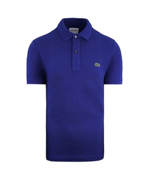 Lacoste Slim Fit Short Sleeve Collared Blue Mens Polo Shirt PH4012 S2P