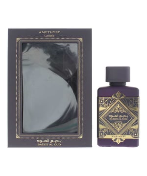Bade'e Al Oud Amethyst by Lattafa is a Amber vanilla fragrance for both men and women launched in2021. Top notes are fresh and spicy with noted of beregamot and pink pepper. At the heart you find lovely floral notes of Rose and Jasmine. The base has creamy vanilla and amber with Agarwood. Strong rose aroma that lasts for hours
