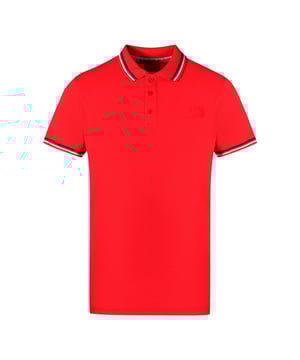 Cavalli Class Twin Tipped Kraag Rode Polo Shirt. Blijf modieus koel in dit Cavalli Class rode polo shirt met logo, gemaakt van een rekbare katoenmix. Het shirt heeft een twin tipped ontwerp op de kraag en korte mouwen, Cavalli Class rode accenten en een normale pasvorm die trouw aan de maat is. 75% katoen, 23% polyester, 2% elastaan. Twin Tipped Ontwerp Op De Kraag, Korte Mouwen, Cavalli Class Rode Shirt. Rekbare Pasvorm 75% Katoen, 23% Polyester, 2% Elastaan. Normale Pasvorm, Valt Waarheidsgetrouw Op Maat. QXT64S KB002 02000