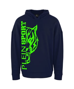 Peppen Sie Ihren athletischen Stil mit dem Plein Sport Patch Logo Pullover in Navy Blau auf. Dieser elegante Hoodie verleiht Ihrem Trainingslook sofortige Straßencredibility. Bleiben Sie warm und komfortabel, während Sie mit dem ikonischen Plein-Logo ein Statement setzen. Aktualisieren Sie Ihre Garderobe und steigern Sie Ihre Trainingseinheiten mit diesem Must-Have! 52 % Baumwolle, 48 % Polyester, Sportbekleidung, große Plein-Branding auf der Rückseite, Leder-Patch an der Kapuze, Slim Fit, Style-Code: FIPSC1312 85.
