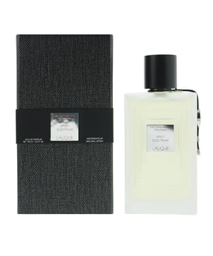 Spicy Electrum is an Amber Woody fragrance, suitable for either gender, created by Karine Dubreuil-Sereni and launched in 2015 by Lalique. The fragrance was part of a collection based on precious metals, in this case Electrum, dubbed the Lalique Les Compositions Parfumees. The top notes in Spicy Electrum are Bergamot, Freesia and Pear; with middle notes of Jasmine, Rose and Sandalwood; and base notes of Amber, Haitian Vetiver, Musk and Patchouli. The fragrance opens nicely, with a citrus kick from the Bergamot, before settling down into a sweetened white floral fragrance as the heart notes show themselves. It's long lasting, clean and elegant and makes for an excellent Spring scent.