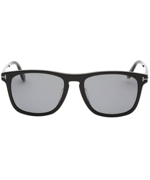Tom Ford Black Sunglasses, Lens Width = 56mm, Nose Bridge Width = 19mm, Arm Length = 145mm, Sunglasses, Sunglasses Case, Cleaning Cloth and Care Instructions all Included, 100% Protection Against UVA &amp; UVB Sunlight and Conform to British Standard EN 1836:2005, Black Sunglasses