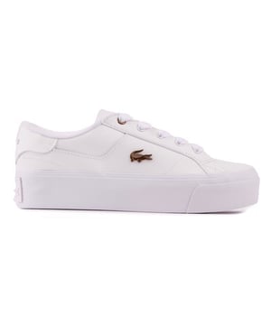 Make Your Mark, Elevate Your Style And Add Some Fashion-forward Lacoste Lifestyle To Your Casual Wardrobe In These Updated Ziane Platform Sneakers. They Are Bigger And Better Than Ever, Featuring A Premium Leather Upper, Bronze Metal Croc Logo, Thick Rubber Platform Sole And Cushioning Ortholite® Insole For Added Comfort.