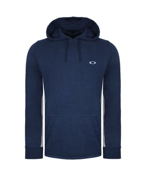 The Oakley Men's Dark Blue Hoodie is a versatile and stylish piece of clothing designed for comfort and warmth. Oakley is a well-known brand, particularly recognized for its high-quality eyewear and sports apparel. Here are the key features and details of this hoodie:

Key Features:

 Dark Blue Color:  The dark blue color is a classic and versatile choice that complements various outfits and styles.

 Hood with Drawstring:  The hoodie features an adjustable hood with a drawstring, allowing you to customize the fit and provide additional warmth and protection from the elements.

 Comfortable Material:  Hoodies like these are typically made from a comfortable and warm material, such as cotton-blend fleece, which provides softness and insulation.

 Kangaroo Pocket:  Many hoodies have a kangaroo-style front pocket, which serves as both a handwarmer and a convenient storage space for small items.

 Ribbed Cuffs and Hem:  Ribbed cuffs and hem help keep the hoodie in place and prevent drafts from entering, ensuring a snug and cozy fit.

 Oakley Logo:  The Oakley logo or branding is often featured on the hoodie, adding a touch of style and authenticity to the garment.

 Versatile Style:  Hoodies are versatile pieces of clothing that can be worn casually with jeans, shorts, or athletic wear. They are great for various occasions, from outdoor activities to lounging at home.

 Available in Multiple Sizes:  To ensure a comfortable and personalized fit, Oakley typically offers a range of sizes for their hoodies.

 Gender-Neutral:  While it may be labeled as a men's hoodie, hoodies like these are often considered gender-neutral, and anyone can wear them, regardless of gender.