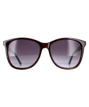Die Ted Baker TB1496 Alva 112 schildpattgrau mit Farbverlauf ist eine elegante, quadratische Sonnenbrille aus leichtem Acetat mit einem hÃ¼bschen Blumendesign an den BÃ¼geln und dem Ted Baker-Branding.