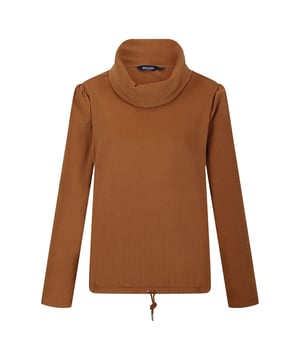 Materialzusammensetzung (%): 90% Polyester, 10% Elastan. Zum Überziehen. GSM (Gramm pro Quadratmeter): 260. Saum: mit Kordelzug. Gewebetechnik: langlebig. Gewebe: Fleece, Weiche Haptik. Geraffter Ärmelkopf. Langärmlig. Design: Unifarben. Rollkragen.