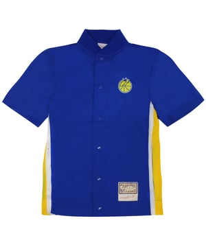 Mitchell & Ness Golden State Warriors NBA Camisa de tiro de nylon empacable