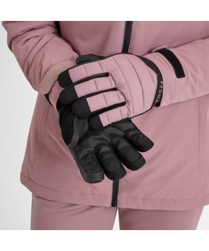 For the ultimate pair of ski gloves that tick every box, look no further than the Adventure glove from TOG24. These durable ski gloves offer 5k breathability to prevent sweat and clamminess, 5k waterproofing to keep you dry, as well as a high-performance insulated filling to keep you feeling warm. The non-slip palm as well as the reinforced stitching at the fingers ensure these gloves last season after season and keep you protected from the elements. With a water-repellent DWR coating, you can spend all day out in the snow and sleet without risking cold hands and fingers - a great pair of ski gloves that you'll love to wear.