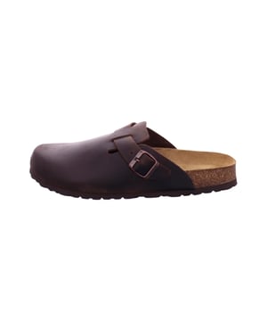 Ontdek het ultieme comfort met deze stijlvolle herenklompen! Ze zijn gemaakt van hoogwaardig splitleer en bieden niet alleen duurzaamheid, maar ook een verfijnde look. Met de verstelbare riem met doorngesp kun je de pasvorm aanpassen voor een perfecte pasvorm. Het anatomisch gevormde kurken voetbed zorgt de hele dag voor comfort en ondersteunt je voeten perfect. De ronde neus en gesloten teen zorgen voor extra bescherming en stabiliteit. Ideaal voor dagelijks gebruik, thuis, in de tuin of tijdens korte uitstapjes. Deze klompen combineren functionaliteit en stijl op een unieke manier. Lichtgewicht en comfortabel, de perfecte keuze voor elke gelegenheid. Geef je voeten het comfort dat ze verdienen. Perfect te combineren met casual vrijetijdskleding.