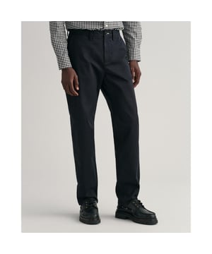 Crafted from organic cotton twill with a hint of stretch, these chinos have a regular fit down through the leg. Detailed with buttoned back pockets and a GANT logo on the right back pocket, pair them with anything from a relaxed-fitting t-shirt to a more dressed-up button-down shirt.

Regular fit
Mid rise
Chambray interior waistband
Coin pocket

Material: Shell - Organic Cotton 61%, Cotton 37%, Elastane 2%, Pocket Lining - Cotton 100%
1505222
 
