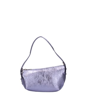 Damen-Umhängetasche mit Reißverschluss. eine mit Reißverschluss-Innentaschen. fehlende Außentaschen. verstellbarer und abnehmbarer Schultergurt aus Leder. Ledergriff. ein Innenfach. Umhängetasche | Außenmaterial für Damen, gefüttert mit 70 % Baumwolle – innen 30 % Polyester. Maße: 26x15x10 cm. Hergestellt in Italien