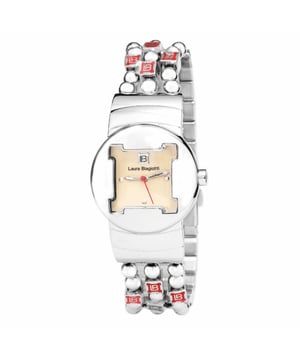 Laura Biagiotti LB0049L-BG - Reloj para mujer cuarzo acero inoxidable• material: acero inoxidable• cristal: minèral• pulsera: acero inoxidable• correa: plateado• resistencia al agua: 0 m (0 ATM)• tamaño de la caja: 28 mm