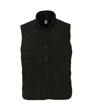Pill-resistent. Onbeperkt. Kraag hoog bedekt met volledige rits. Twee zakken met rits aan de voorkant en een borstzak met rits aan de rechterkant. Polyester/elastan band aan kraag, armsgaten, zoom, schouders en ritsen. Gewicht van de stof: 320 gsm. Materiaal: 100% polyester. Borst (om te passen): S(36/38), M(38/40), L(41/42), XL(43/44), XXL(45/47), 3XL(47/49), 4XL(50/52), 5XL(53/55).