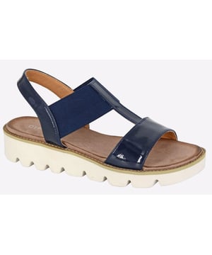 Designed in a navy PU upper with an elasticatd strap, these sandals are perfect for everyday wear.
- PU Matt upper
- PU lining
- Elasticated strap
- Padded micro fibre sock
- EVA Sole