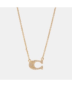 Pave Signature C Necklace