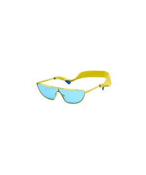 Gafas de sol de mujer de color amarilla - Guess GU76770039V• material: metal• color: amarilla• tamaño: 00/0/140 mm (longitud de la lente / ancho del puente / longitud de la varilla)  