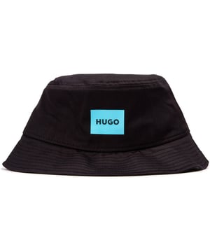 Stand Out From The Crowd With The Hugo Larry Bucket Hat. This Stylish Summer Hat Offers An Effortlessly Cool Look With Its Iconic Designer Branding And Breathable Cotton. The Soft Cotton Material Provides Exceptional Comfort While Keeping Your Head Shaded On Sunny Days. Let The Hugo Larry Bucket Hat Bring A Touch Of Classic Festival Style To Your Outfit.