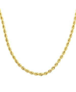 9K (375) Yellow Gold: 4gr; # Dimension: 46cm x 0.3cm