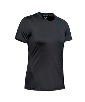 Under Armour Rush T -Shirt schwarz - Frauen