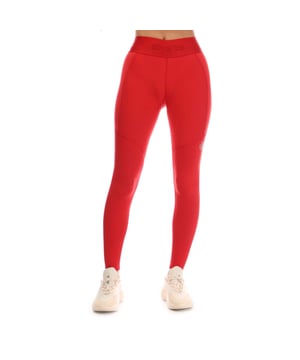 Dames Skins Series-3 Thermische Lange Panty in rood.- Elastische tailleband met merkopdruk.- Sleutelzakje aan de binnenkant.- Reflecterend contourlogo.- 76% Nylon 24% Elastane.- Ref: ST40301119014