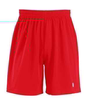 Elastiek in de taille met binnenkoord. Versterkte naden. Geborduurde markering op het linkerbeen. Materiaal: 100% polyester. Gewicht: 140 gsm. Maat (Taille - passend inches): S-30, M-32, L-34, XL-36, XXL - 38.