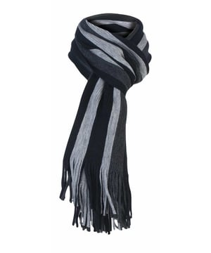 This wonderful Italian inspired winter scarf is by Giovanni Cassini, and is designed to keep you toasty warm in the cold. It has a lovely quality to the knit and is extra soft on the skin when worn, meaning no itchy spots to worry about. This soft scarf has a striped style and is available in a range of 6 great colours, there is one for everybody. With its stylish pattern it can be worn in a formal situation when its cold, or casually - it is dashing enough for either.