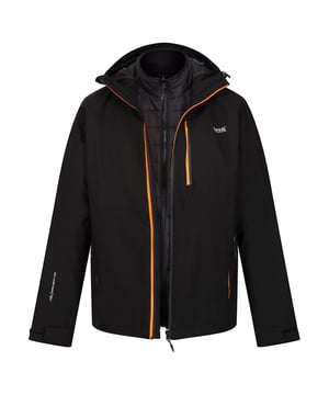 
Materiaal: 100% polyester. Vulling: Polyamide. Ontwerp: Embleem, Mouwflarden. Stoftechnologie: Ademend, Duurzaam, Isolerend, Isotex 15000, Lichtgewicht, Sneldrogend, Waterafstotend, Waterdicht, Winddicht. 3 in 1, Gemerkte ritstrekker, Getapete naden. Mouwtype: Geleed, met lange mouwen. Halslijn: Kap, Stretch Binding. Manchet: Haak en Lus Band, Stretch Binding. Eigenschappen kap: 2 Verstelmogelijkheden, Op de kap gegroeid, Versterkte piek, Technisch. Zakken: 2 zijzakken, 1 borstzak, rits, binnenzak. Sluiting: Verborgen ritssluiting, Volledige ritssluiting. Warmteclassificatie: 15000. 10000g/m²/24hrs. Zoom: Schokkoordzoom, Stretchbinding. Denier: 20D. Duurzaamheid: Gemaakt van gerecycled materiaal.