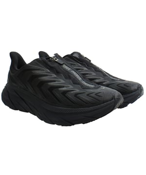 Discover the pinnacle of comfort and performance with the Hoka One Project Clifton Men's Unisex Running Shoes. Engineered to deliver a superior running experience, these shoes blend innovative technology with stylish design, making them perfect for runners of all levels. 
Key Features: 
- Enhanced Cushioning: 
Built with Hokaâ€™s signature full-compression EVA midsole, the Project Clifton offers exceptional cushioning, absorbing impact and providing a smooth, comfortable ride. 
- Lightweight Design: 
Despite their robust cushioning, these shoes are remarkably lightweight, allowing for effortless movement and reducing fatigue over long distances. 
- Breathable Upper: 
The upper is crafted from engineered mesh, ensuring optimal airflow to keep your feet cool and dry during intense runs. 
- Rockered Geometry: 
Featuring an early-stage Meta-Rocker design, these shoes promote a natural gait cycle, enhancing your running efficiency and reducing the risk of injury. 
- Supportive Fit: 
Designed for a secure and adaptive fit, the Project Clifton includes a padded collar, a supportive insole, and a lace-up closure that offers a snug, personalized fit. 
- Unisex Appeal: 
While tailored for men, these shoes feature a unisex design that caters to a wide range of foot shapes and sizes, ensuring a comfortable fit for everyone. 
Whether youâ€™re training for a marathon or enjoying a casual jog, the Hoka One Project Clifton Men's Unisex Running Shoes provide the perfect combination of cushioning, support, and style, enhancing every aspect of your running experience.
