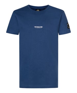 T-shirt met ronde hals en korte mouwen. Het T-shirt heeft een Petrol print op de borst en rug. Gemaakt van 100% katoen. Verkrijgbaar in verschillende kleuren. Twijfel je tussen twee maten? Kies dan de grootste maat. T-shirt met korte mouwenRonde halsPetrol print op de borst en rug100% katoen