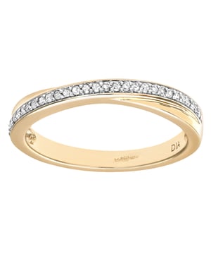 9K (375) witgoud: 2,3 gram; # Diamant: 0,14 ct