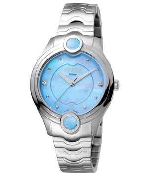 Ferre Milano FM1L083M0041 Womens Black Dial Stainle Steel  Watch