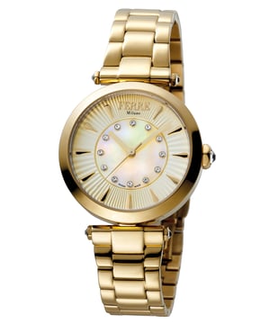 Ferre Milano FM1L075M0021 Womens Dark Blue   Dial Stainle Steel  Watch