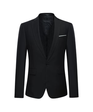 [Materialpflege] 70 % Polyester + 30 % Viskose. Chemische Reinigung empfohlen. Nicht bleichen. Lagerung: Immer aufhängen. Bügeln: Dampfbügeln. [Stildesign] Das klassische flache Kragendesign unterstreicht den mutigen und strengen Stil. Verwenden Sie umweltfreundliche Knöpfe und mehrere Bügellinien, um die Optik zu unterstreichen und ein Gefühl von Qualität zu vermitteln. [Paket] 1 * Blazer