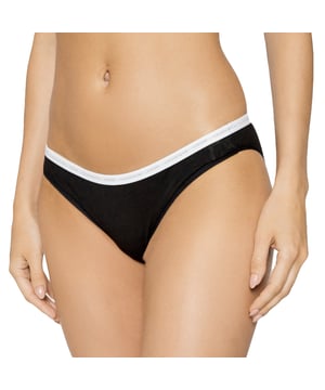 Culotte Calvin Klein Pack x2 Bikini Damen Schwarz Baumwolle. Authentisches Kleidungsstück der Marke Calvin Klein - Streetwear/Sportswear Design von Calvin Klein - Calvin Klein für Damen, modisch, perfekt für den Alltag - Culotte Calvin Klein in Schwarz lässt sich hervorragend mit dem Rest Ihrer Garderobe kombinieren - bequeme Baumwollqualität - klassisch - Pack x2 Bikini -