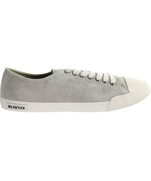 Seavees Armee Ausgabe niedriger Kies Wildleder Schuh graue Herren Schuhe