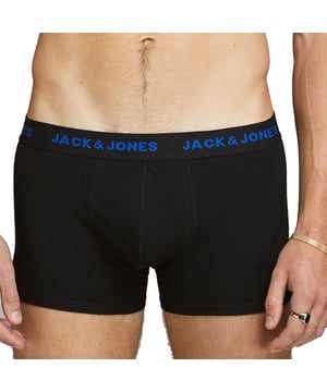 Deze boxershorts in een verpakking van zeven van JACK & JONES zitten comfortabel en los dankzij het zachte stretchkatoen en de elastische logoband in de taille. Comfortabele snit en optimale grip. Zacht, ademend katoen en nauwkeurige afwerking kenmerken de mode van het merk JACK & JONES. JACK & JONES is een trots lid van het Better Cotton Initiative. Door katoenproducten van JACK & JONES te kopen, ondersteunt u een duurzamere katoenteelt.