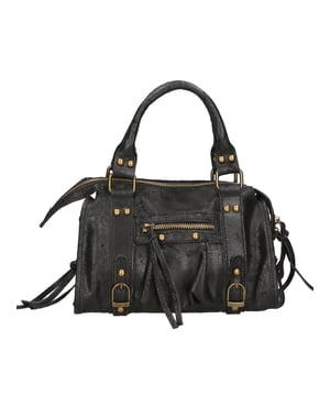 Bolso de hombro para mujer con cierre de cremallera. Un compartimento con cremallera y dos bolsillos interiores abiertos. Un frente con bolsillos externos con cremallera. Correa de hombro ajustable y removible en cuero. Asa de cuero. Compartimentos interiores. Bolso de hombro | Material exterior forrado en un 70% de tela de algodón y un 30% de seda en el interior. Medidas: 25x15x10 cm. Hecho en Italia.