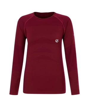 Gewebetechnik: Antibakteriell, Ohne Chemikalien, langlebig, Feuchtigkeitsabweisend, Geruchskontrolle, Schnell trocknend, SeamSmart Technologie, Ventiliert. Gewebe: Iloft Ecofill, Performance, Weiche Haptik. Design: Logo, Unifarben. Nahtlos. Passform: Bodymap. Rundhalsausschnitt. Langärmlig, Raglanärmel. Nachhaltigkeit: Aus recyceltem Material.