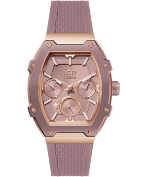 This Ice Watch Ice Boliday - Silk Pink Multi Dial Watch for Women is the perfect timepiece to wear or to gift. It's Rose Gold  Tonneau case combined with the comfortable Pink Silicone watch band will ensure you enjoy this stunning timepiece without any compromise. Operated by a high quality Quartz movement and water resistant to 5 bars, your watch will keep ticking. Discover the ICE boliday - Silk Pink watch, adorned in a soft pink hue sublimated by golden details. This watch combines elegance and delicacy with its refined design. This Multi Dial watch has a calendar function: Day-Date as well as 24-hour Display , Luminous Hands and Luminous Numbers High quality 19 cm length and 19 mm width Pink Silicone strap with a Buckle Case measurement: 34 X 45 mm,case thickness: 11 mm, case colour: Rose Gold and dial colour: Pink