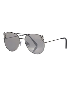 Polycarbonate, Stainless Steel Frame. Acrylic Lens. Blocks UVA and UVB Rays. Design: Toucan. UV Rating: UV 400.